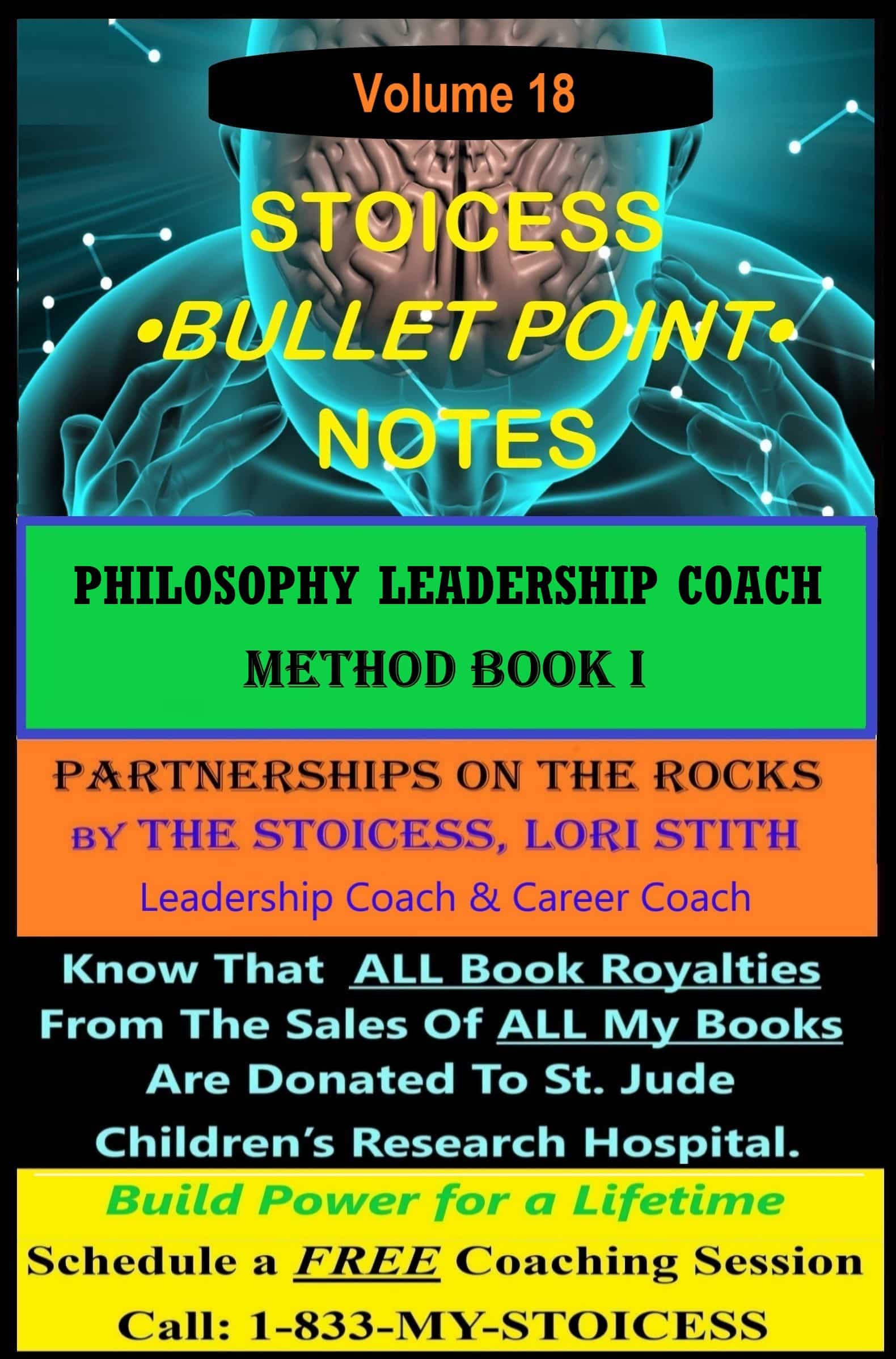 Philosophy Leadership Coach - Method Book I: Partnerships on the Rocks Volume 18